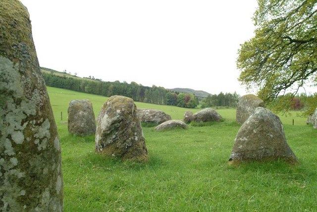 Croft Moraig Stone Circle - geograph.org.uk - 550696
