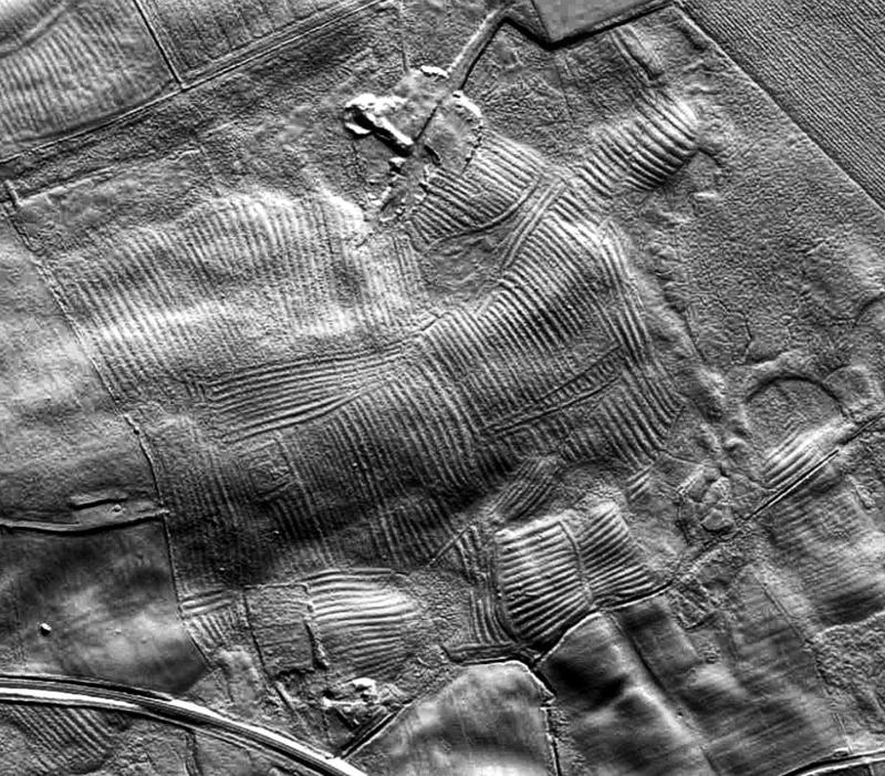 Rig and Furrow at Armadale in West Lothian