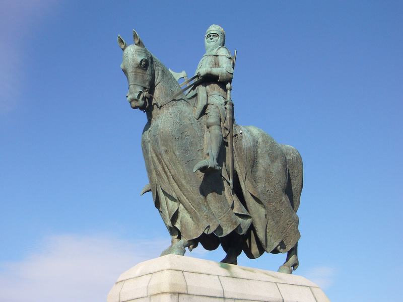 Robert_Bruce_statue,_Bannockburn