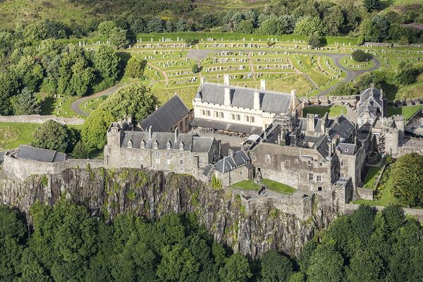 Aerial Photograph of Stirling Castle, 1995