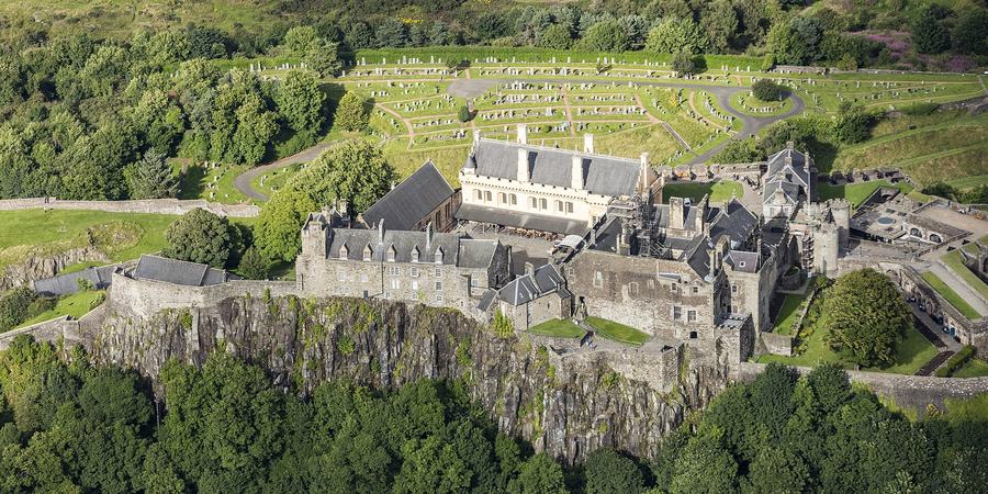 Aerial Photograph of Stirling Castle, 1995