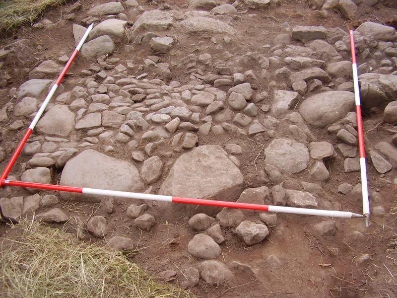 Cobbled area, close-up