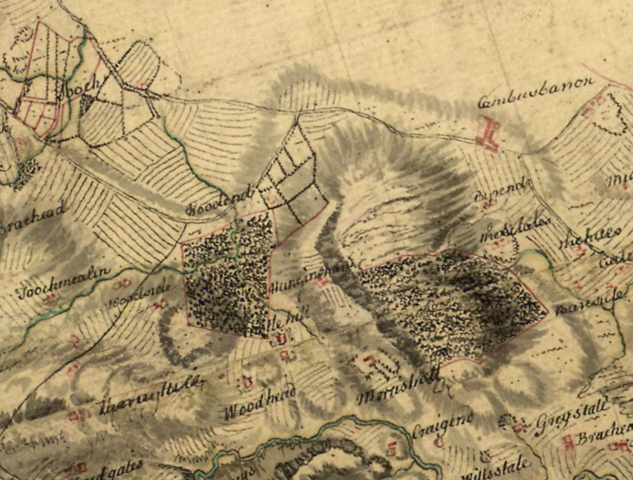 Roy's Military Survey of Scotland, c.1750
