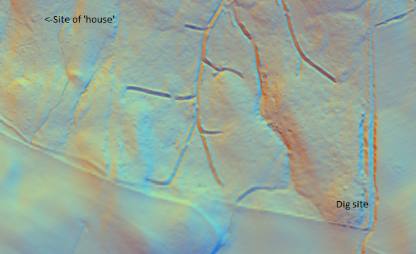 LiDAR plot of Murray's Wood
